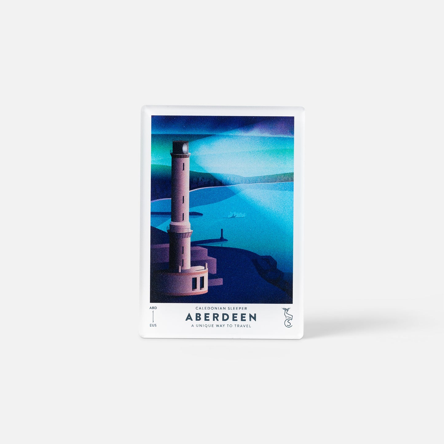 Caledonian Sleeper Fridge Magnet