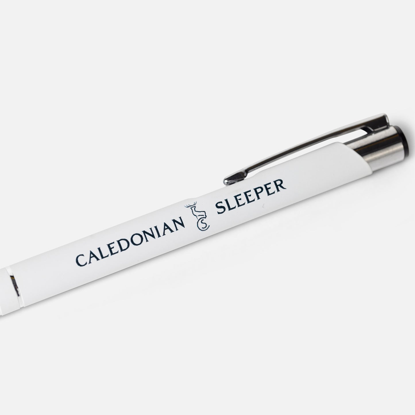 Caledonian Sleeper White Branded Pen