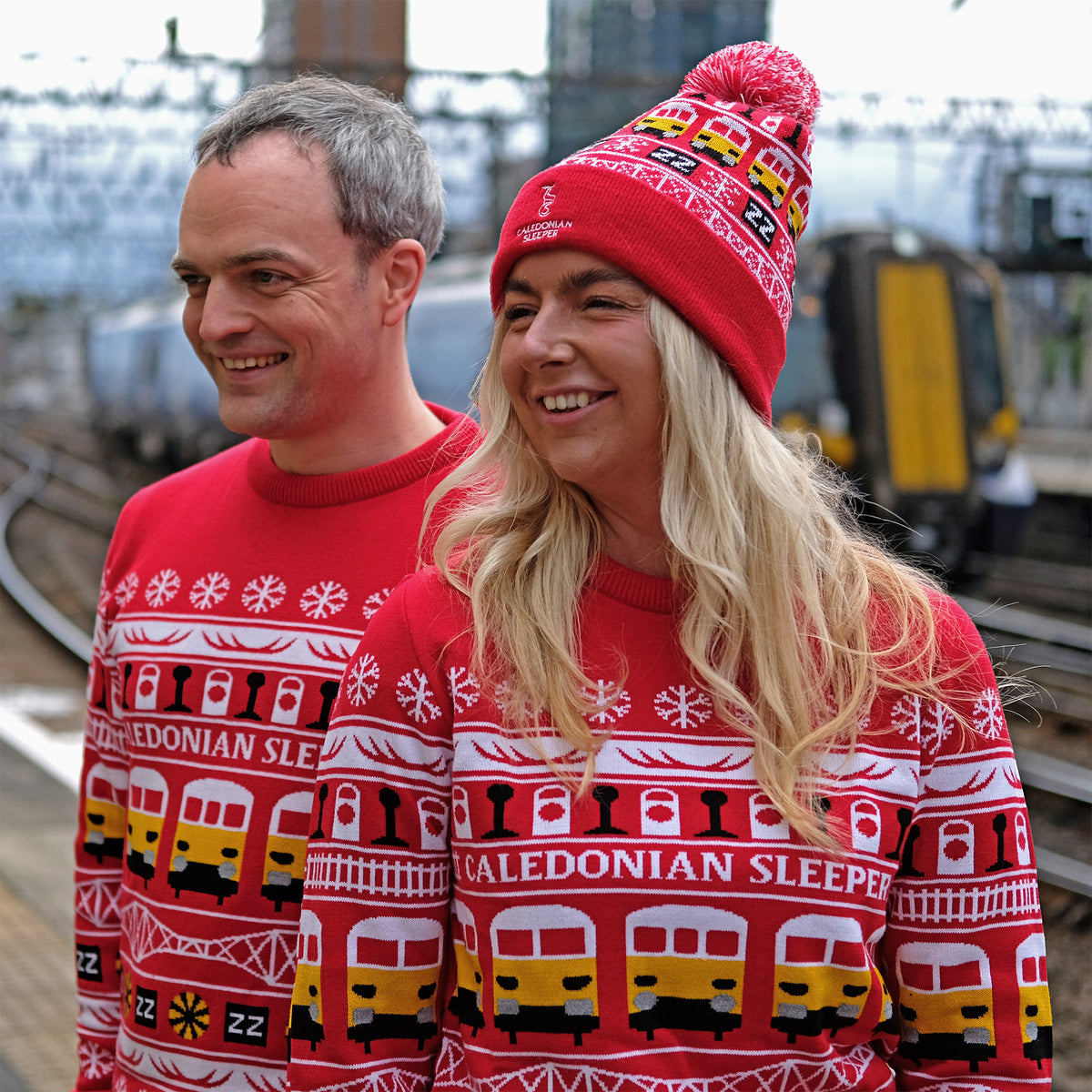 Caledonian Sleeper Christmas 2026 Bobble Hat