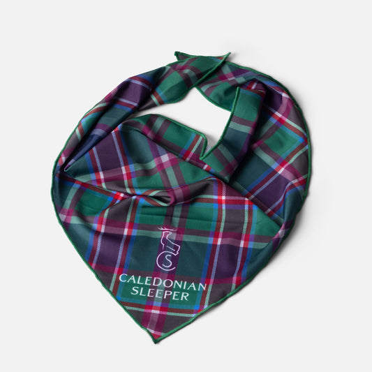 Caledonian Sleeper Tartan Dog Bandana