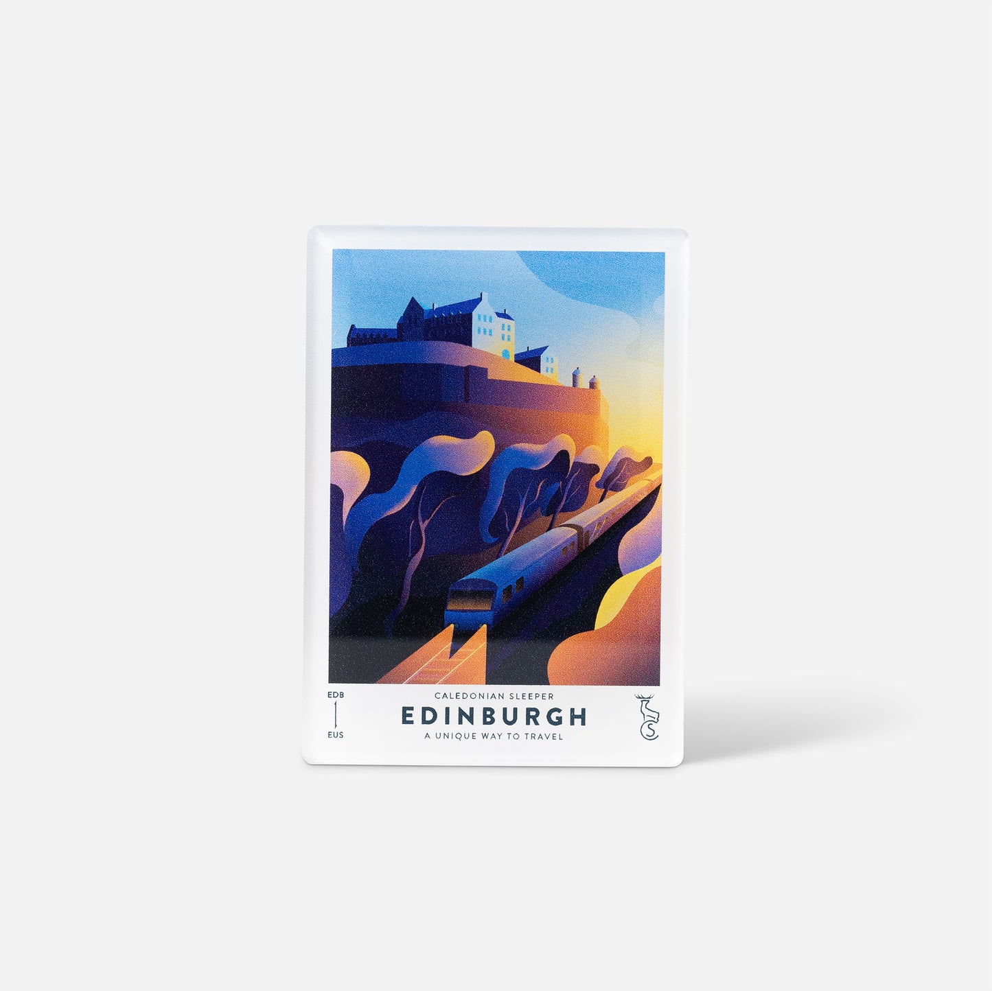 Caledonian Sleeper Fridge Magnet