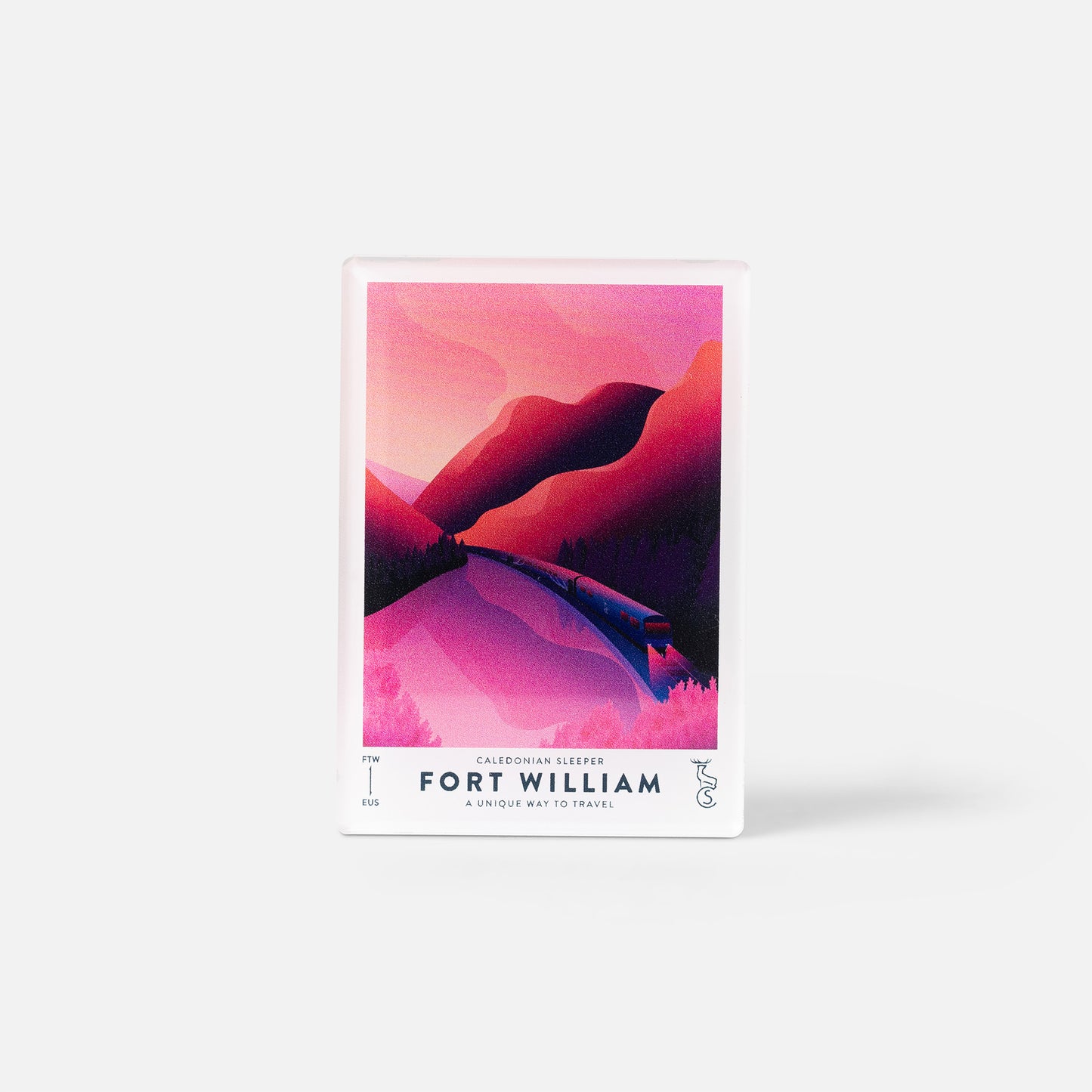 Caledonian Sleeper Fridge Magnet