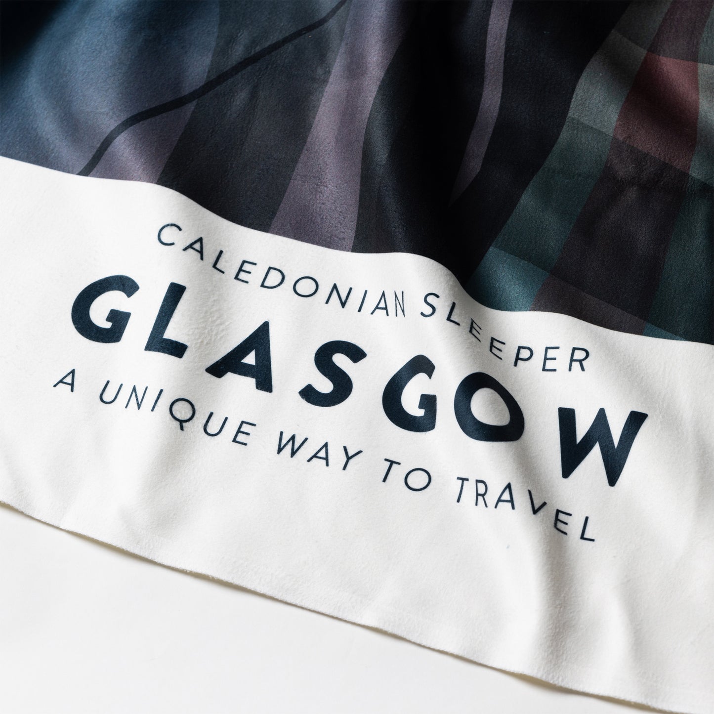 Caledonian Sleeper Sherpa Fleece Blanket - Glasgow