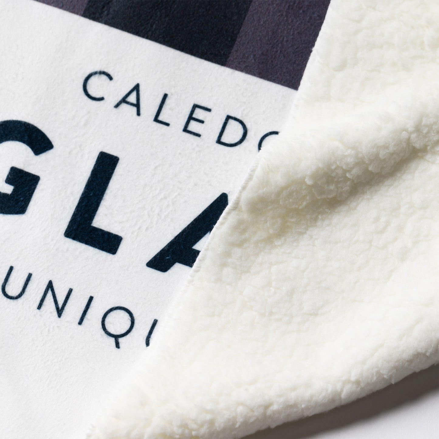 Caledonian Sleeper Sherpa Fleece Blanket - Glasgow