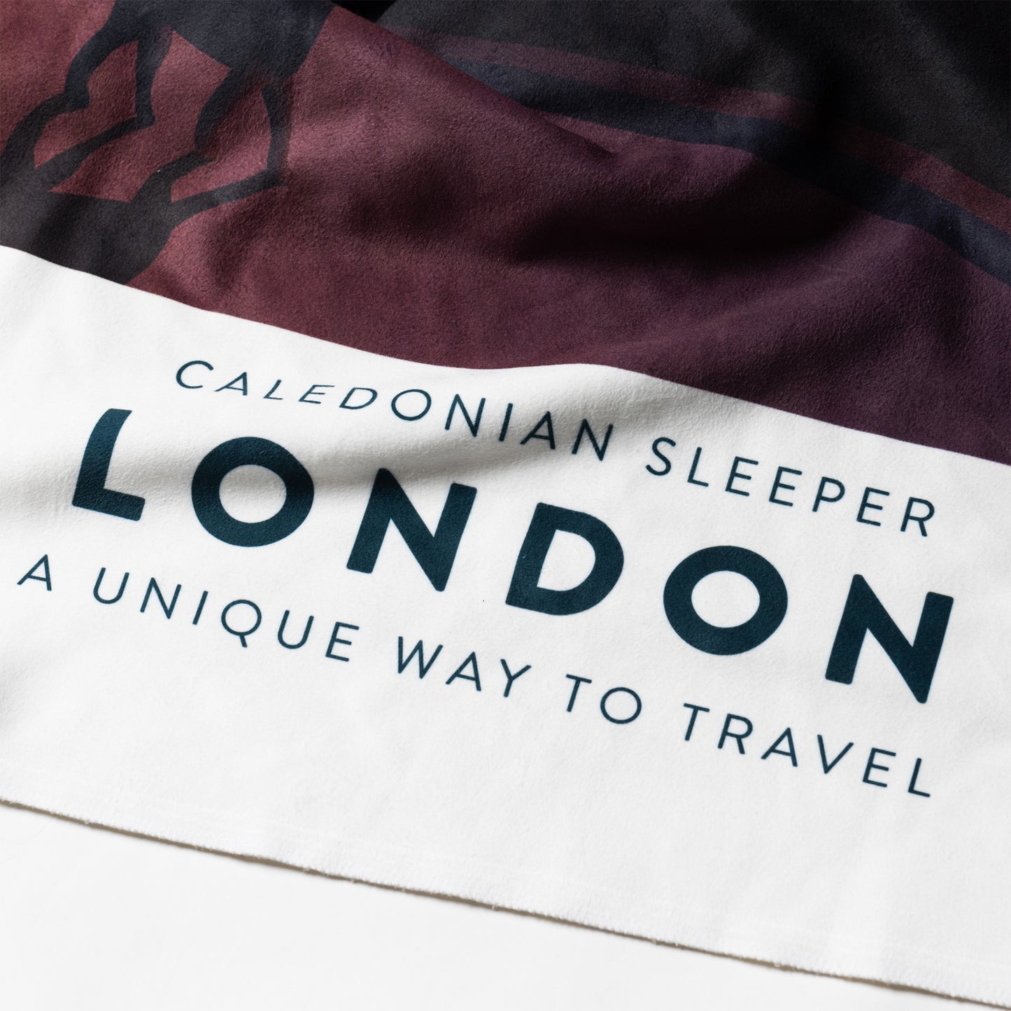 Caledonian Sleeper Sherpa Fleece Blanket - London