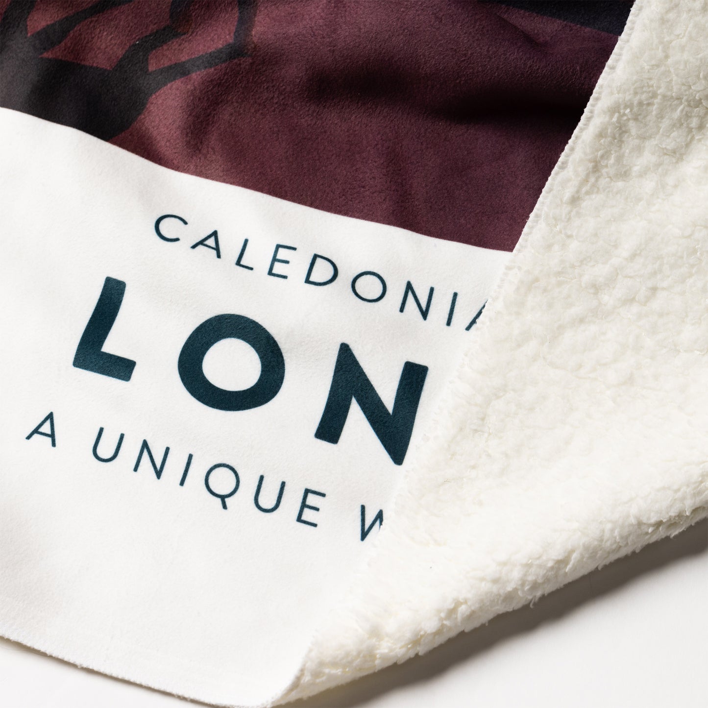 Caledonian Sleeper Sherpa Fleece Blanket - London