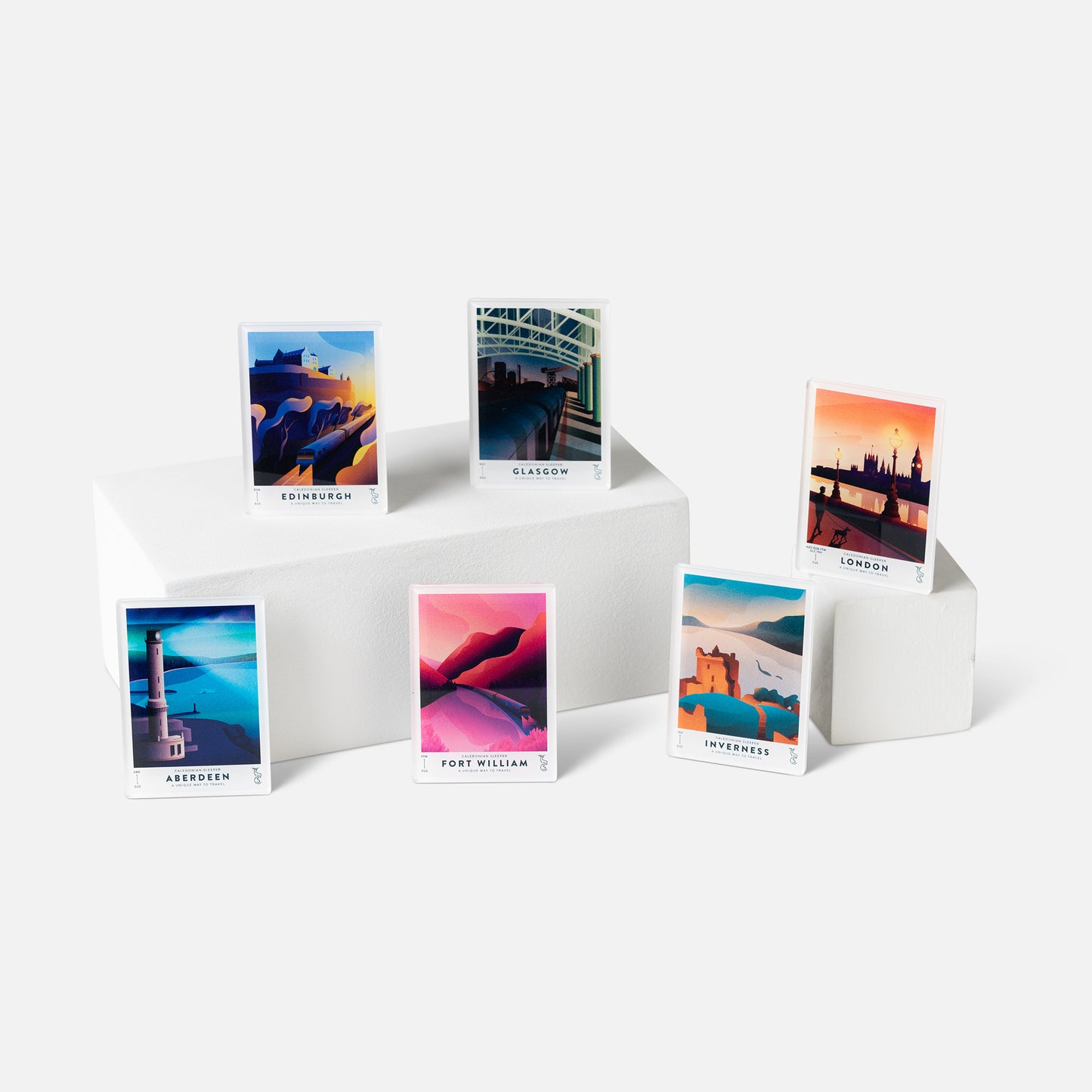 Caledonian Sleeper Fridge Magnet