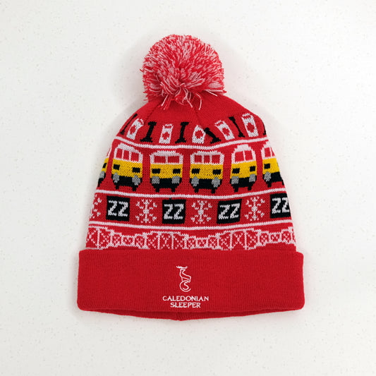 Caledonian Sleeper Christmas 2026 Bobble Hat