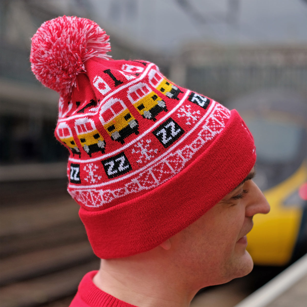 Caledonian Sleeper Christmas 2026 Bobble Hat