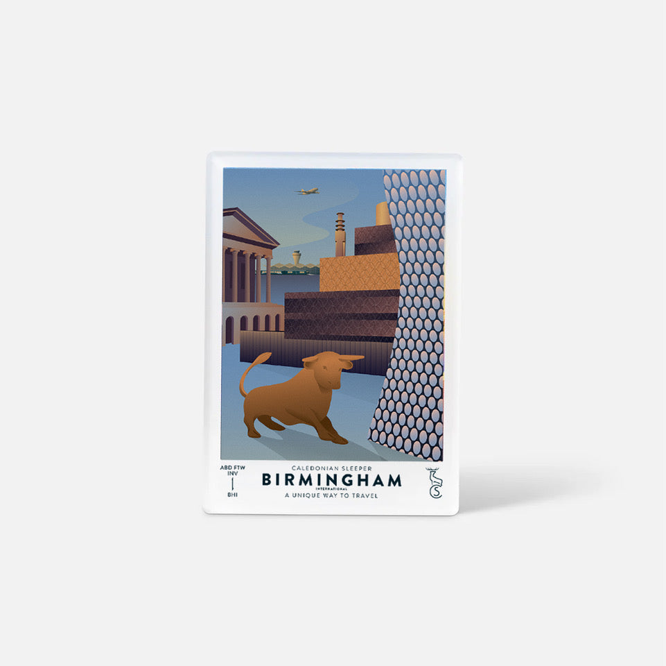 Caledonian Sleeper Fridge Magnet