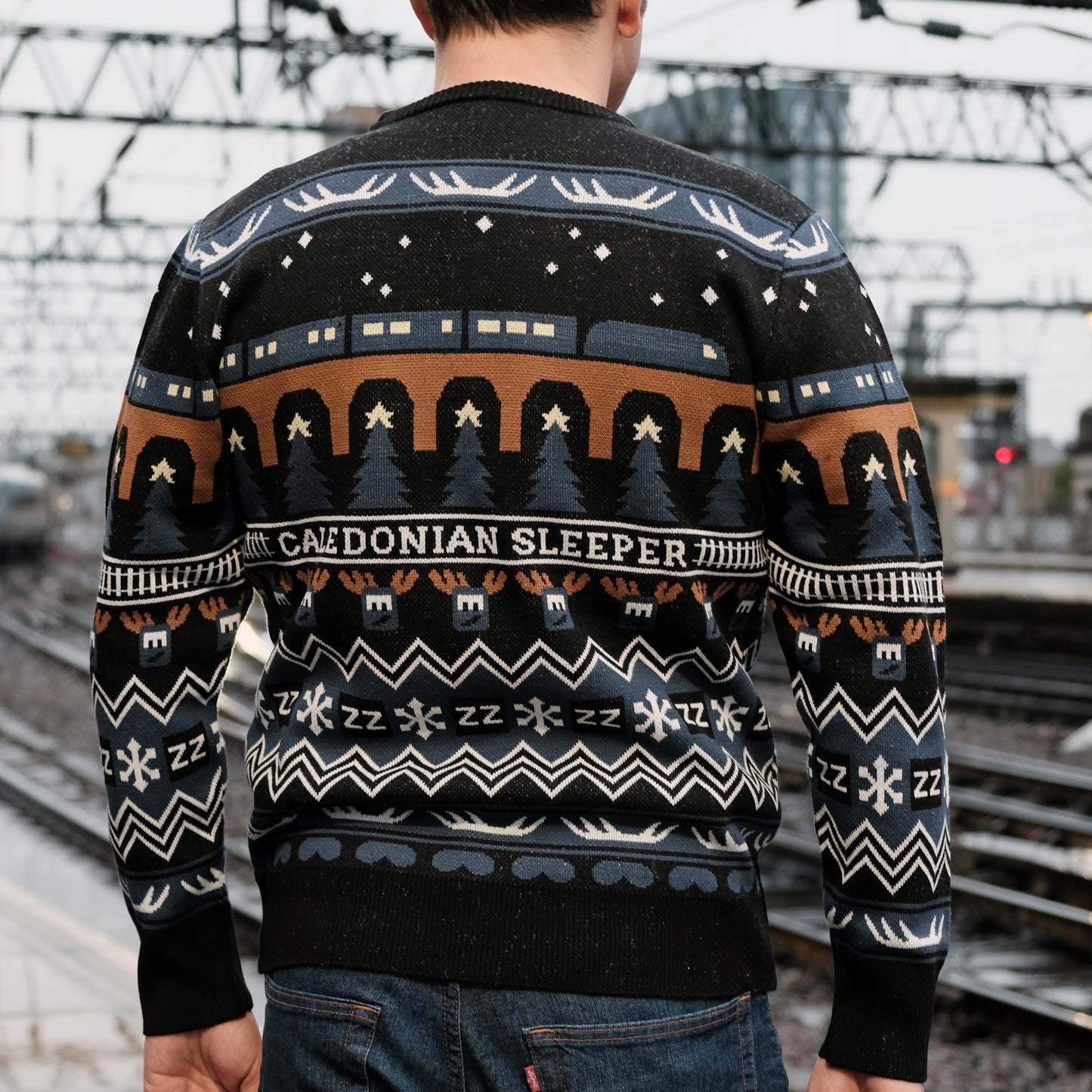 Caledonian Sleeper Christmas Jumper